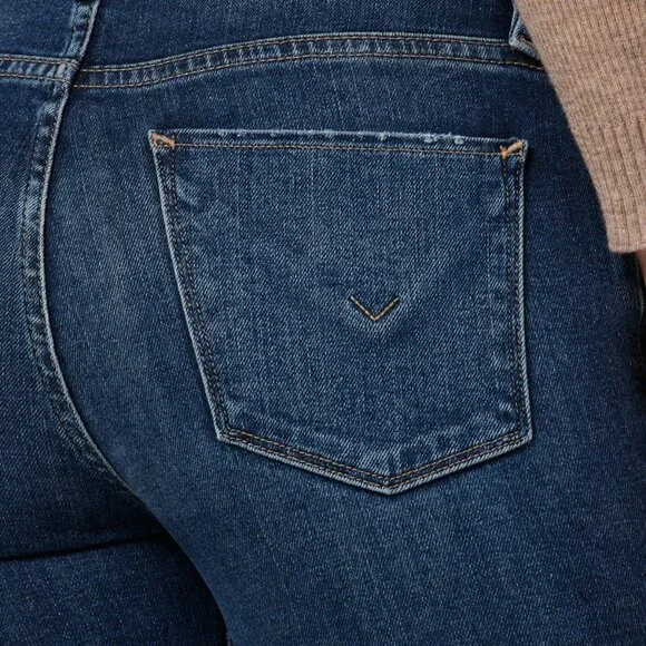 NWT! Hudson ‘Nico Midrise Bootcut’ Dark Wash Jeans - Picture 9 of 11